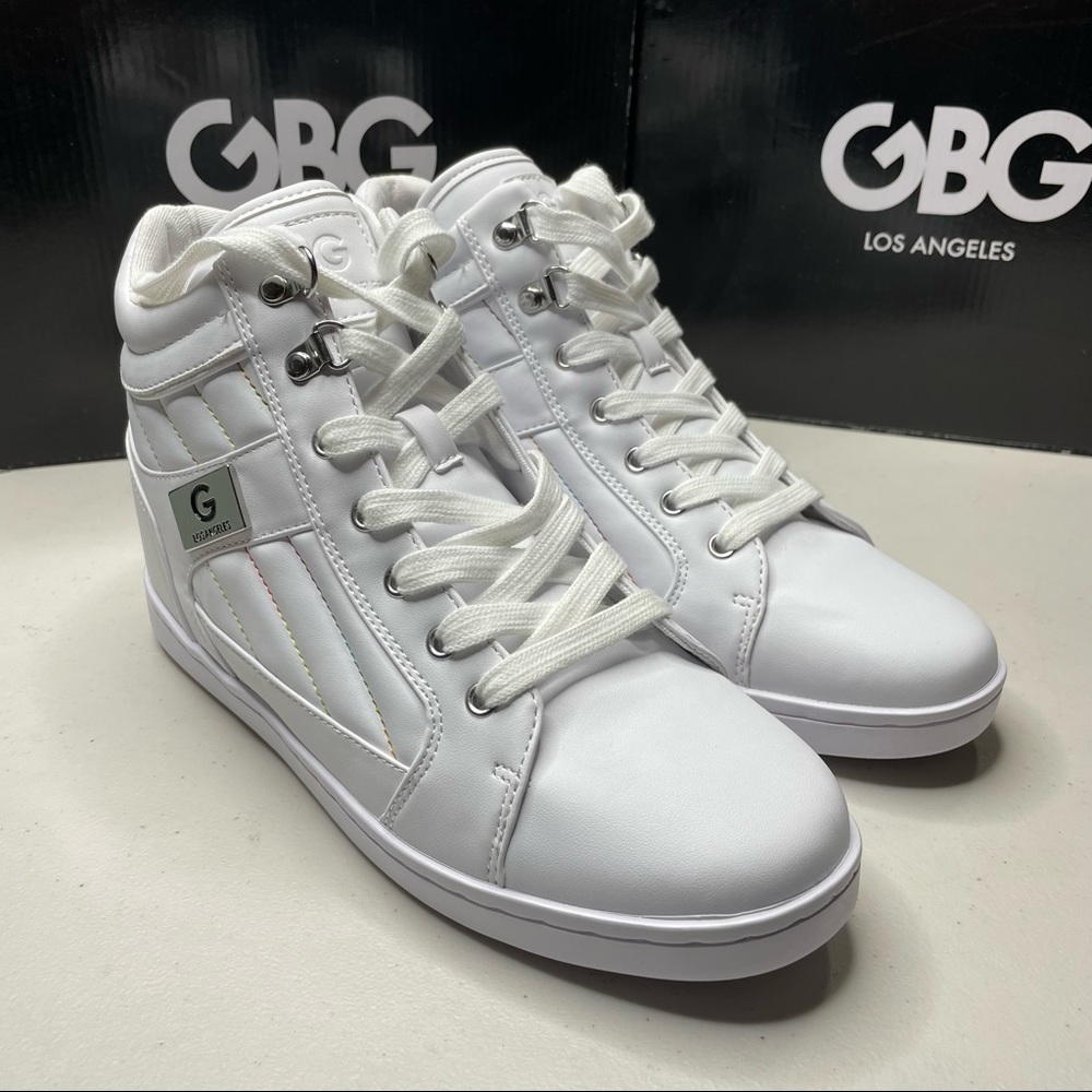 GBG Los Angeles Hi-cut Sneakers Size 9 M - Picture 6 of 11